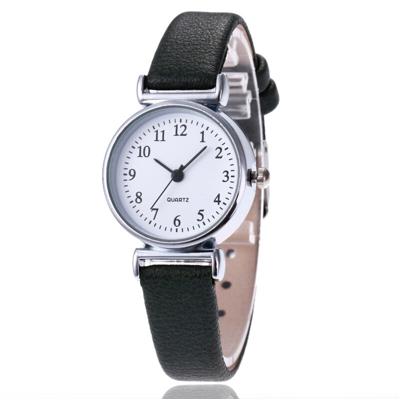 Relógio casual feminino de tendência, relógio de pulso retrô para meninas e estudantes, estilo simples e casual, presente, 2020