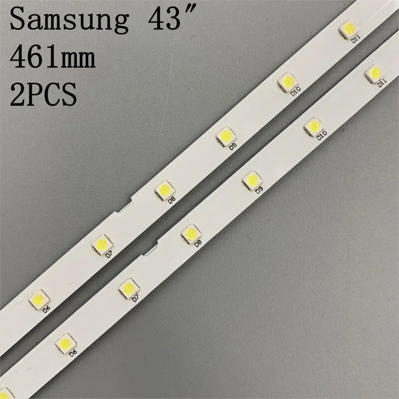 Bande de rétro-éclairage led pour Samsung TV 43 ", 3 jeux = 6 pièces, 28 lampes, BN44-00947A