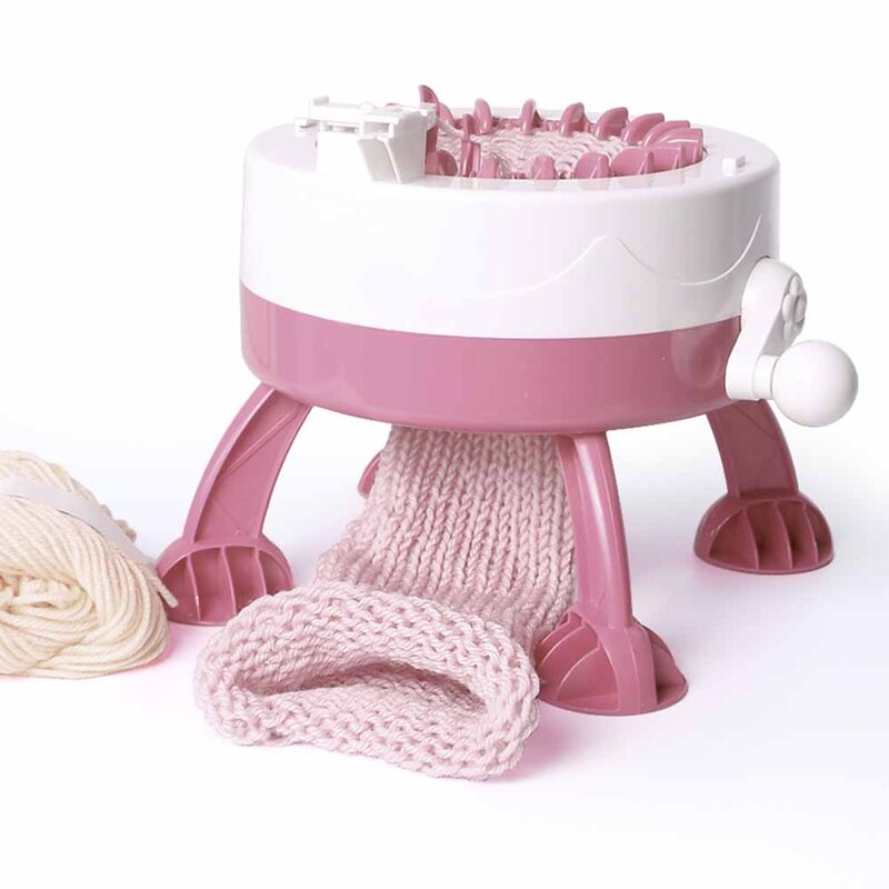 22 aghi macchina per maglieria in lana fatta a mano maglione sciarpa lavorato a mano fai-da-te per calzini cappello per bambini adulti artefatto uomo pigro