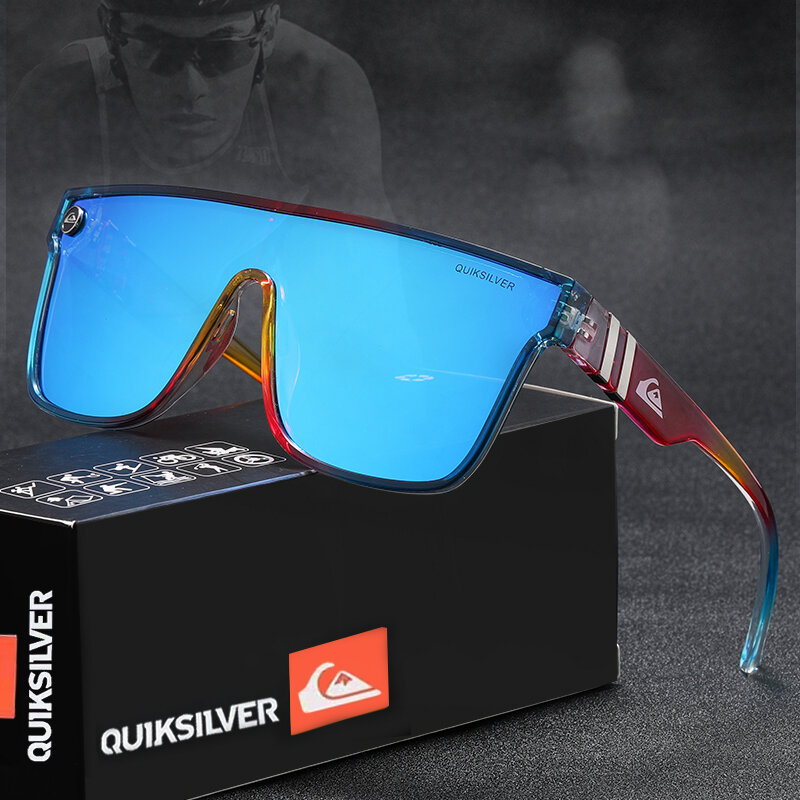 QS808-gafas de sol de moda para hombre y mujer, lentes de sol deportivas de gran tamaño para exteriores, coloridas, Uv400, venta al por mayor