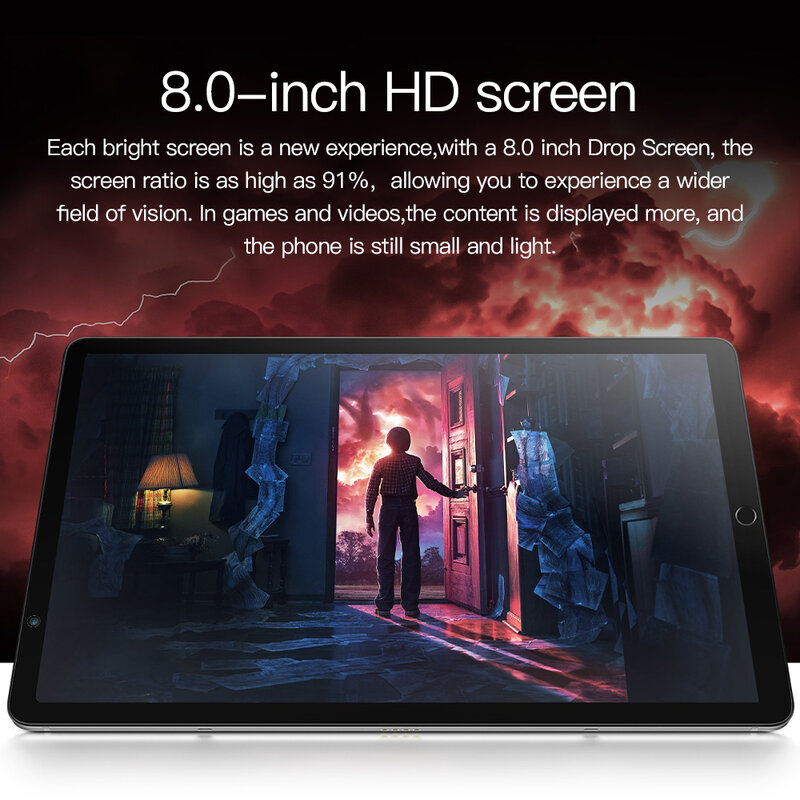 Mini tableta de 8,1 pulgadas, tablet con android, 6GB de RAM + 128GB de ROM, barata, Android 10,0, 4G/5G, smartphone