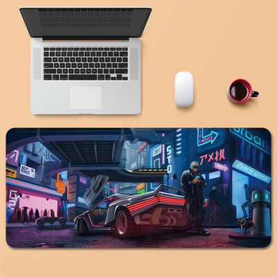 900x400*3mm animação jogo mouse pad grande costura jogo personalizado antskid pad mouse