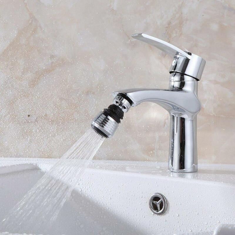 Kitchen Bathroom Useful Faucet Bubbler Saving Water Spill 360°Water Spout Filter Replacement Faucet Water Filters