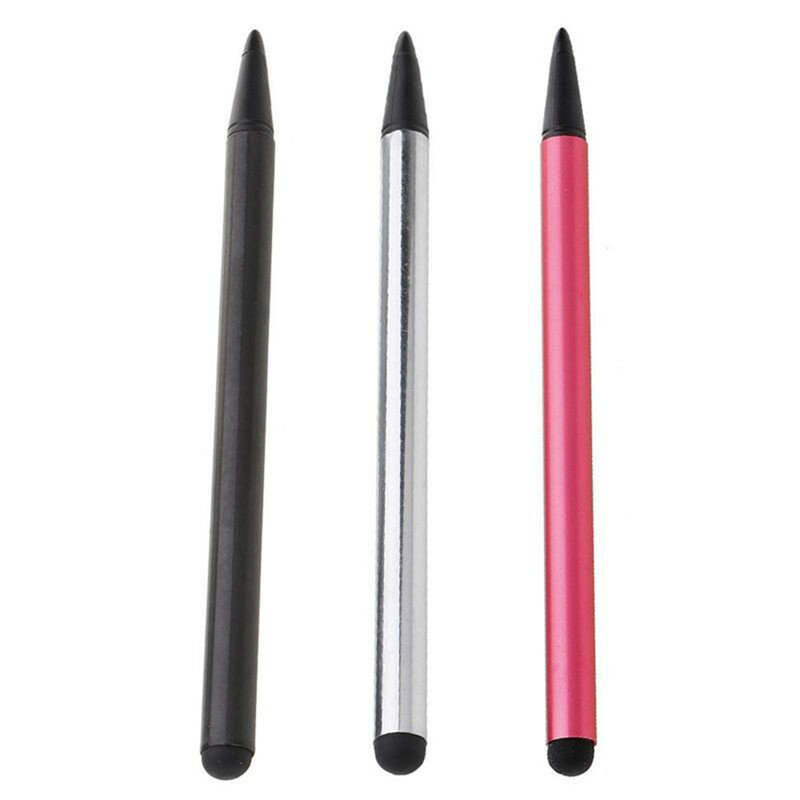 3ชิ้น/เซ็ต Universal Solid Touch ปากกาสำหรับปากกา Stylus iPhone สำหรับ iPad สำหรับ Samsung Tablet PC โทรศัพท์มือถือโทรศัพท์มือถือ