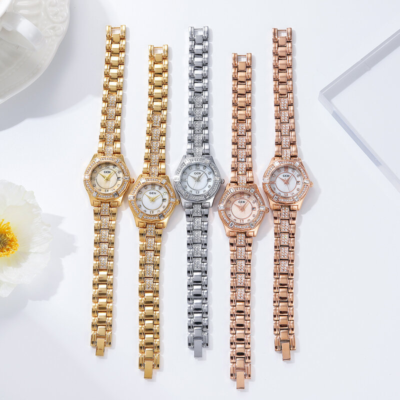 GEDI Damen Uhr Mit Strass Luxus Diamant Uhr Mode Wasserdichte Frauen Uhren Quarz Uhr Weibliche
