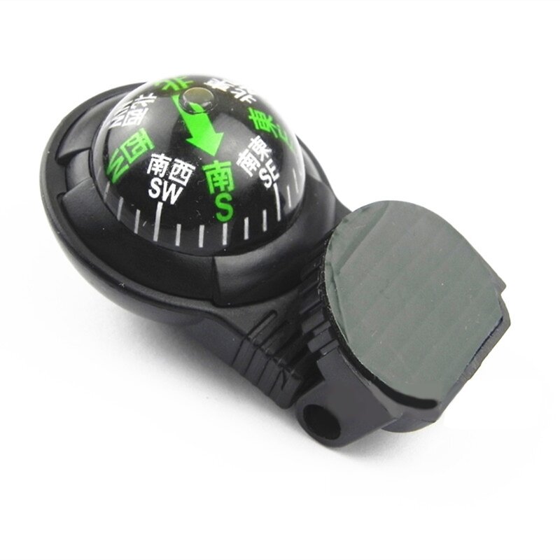 1 Pc All Purpose Dashboard Compass Ball Boat Truck Car Navigation Compass with Adjustable Mounting Bracket+Adhesive