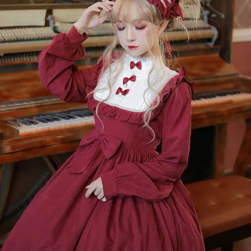 Vestido gótico Lolita Victoriano de encaje para mujer, vestido Medieval de princesa victoriana, disfraz de Cosplay de Halloween para chica americana
