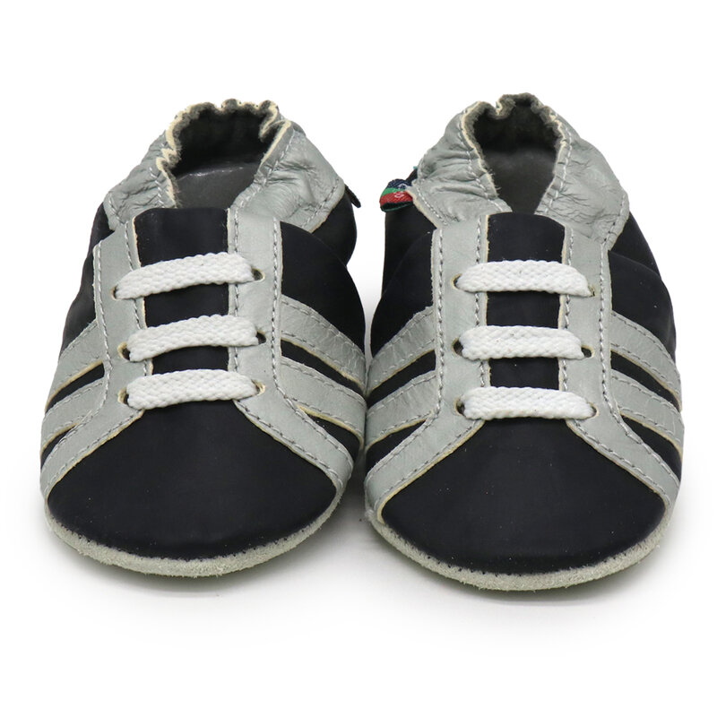 Carozoo-zapatos de suelo para niños, zapatillas de piel de oveja para niño y niña, zapatos de Interior para bebé, zapatos para caminar