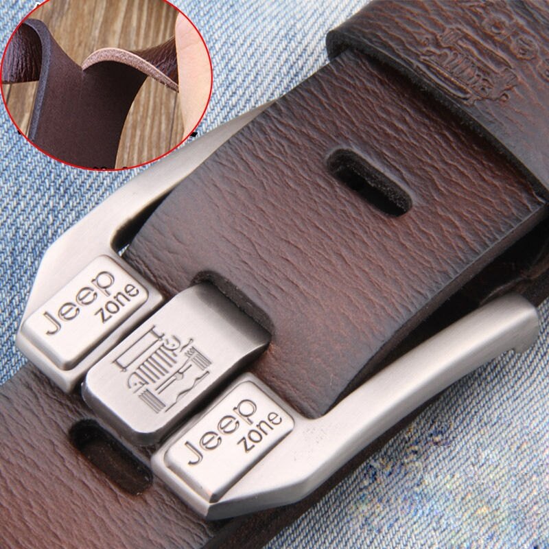 Cinturón De Cuerp Pu Con Hebilla Metal Vintage Para Hombres 