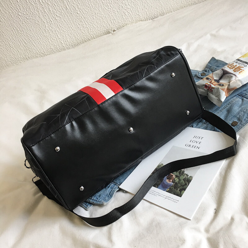 Модная Вместительная дорожная сумка YILIAN из ткани Оксфорд для отдыха Универсальный Мужской и женский спортивный чемодан для фитнеса