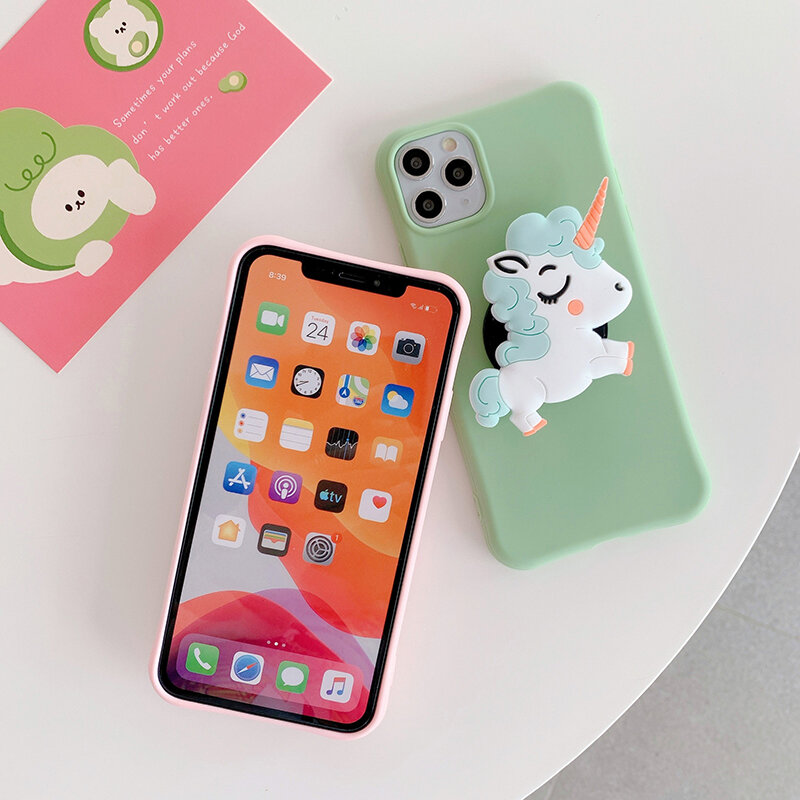 3Dน่ารักการ์ตูนแมวยูนิคอร์นCupcakeกรณีสำหรับHuawei P20 LiteซิลิโคนสำหรับHuawei P20 Pro P 20ฝาครอบยางNova 3e Coque