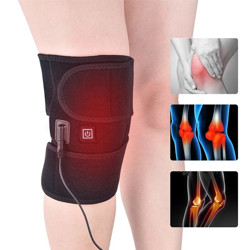 Kneead almofadas para articulações pressoterapia joelheiras para artrite apoio de aquecimento infravermelho reabilitação massagem aliviar a dor melhor
