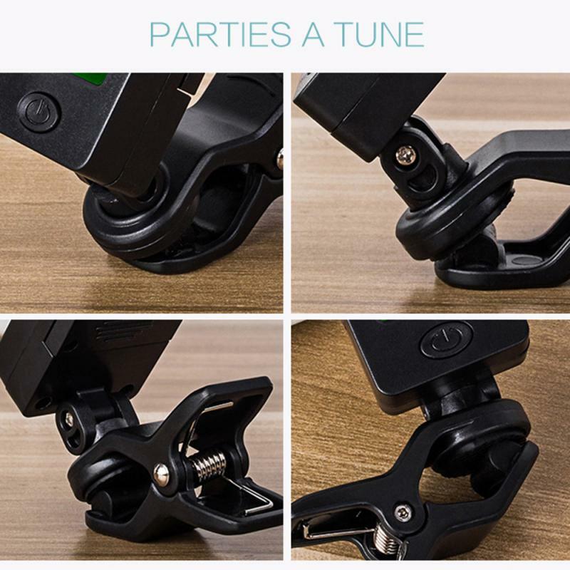 Acoustic guitar tuner ukulele bass violin tuner tuner electronic tuner Guitar Parts & Accessories Stringed Instruments Parts