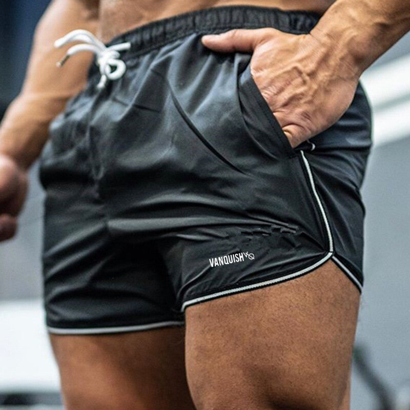Muscle brother summer nuova linea di pantaloni sportivi ad asciugatura rapida ad assorbimento del sudore fitness running pantaloncini da uomo slim produttori di