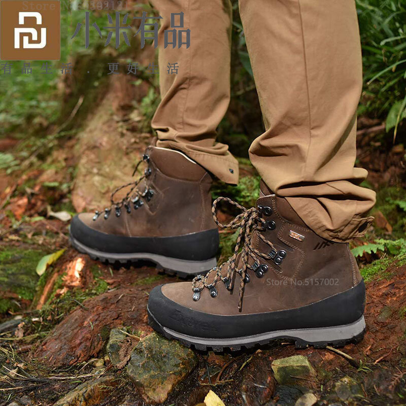 Youpin Extrek-Zapatillas de senderismo impermeables para hombre, calzado de escalada al aire libre, trotar, turismo, Camping, deportes, botas de caza