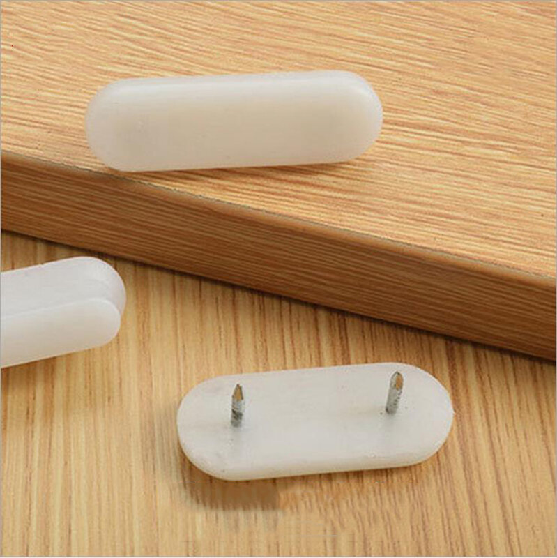 10pcs/set Head Double Pins Bed Skirt Holding Pins Furniture Chair Leg Pins Glide Nails Holding Pins for Slipcovers and Bedskirts