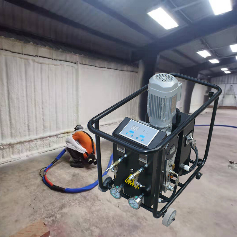 절연제를 위한 휴대용 소형 고압 전기 폴리우레탄 살포 거품 기계