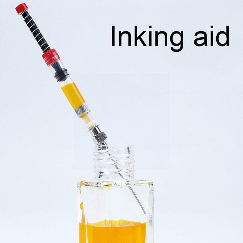 Tinta Pena Tinta Cartridge Universal Converter Pipet Perangkat Filler Alat Tinta Perangkat Sac Syringe Hisap Kantor Pe Y7M4