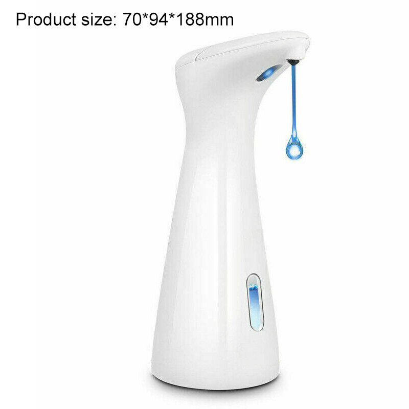 Dispenser di sapone Touchless da 200ml Dispenser di sapone Smart Sensor Dispenser di sapone Touchless per bagno in cucina