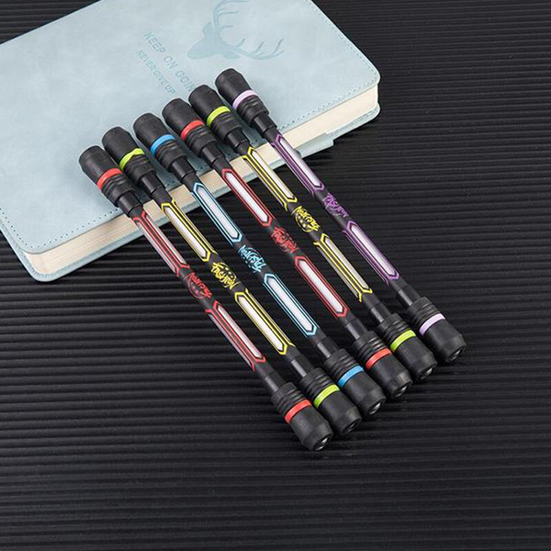 Antistress Spinning Pen Plastic Spiner Pen Stress Reliever Anti-slip Stress Toy Japanese School Supplies Multi Function Pen