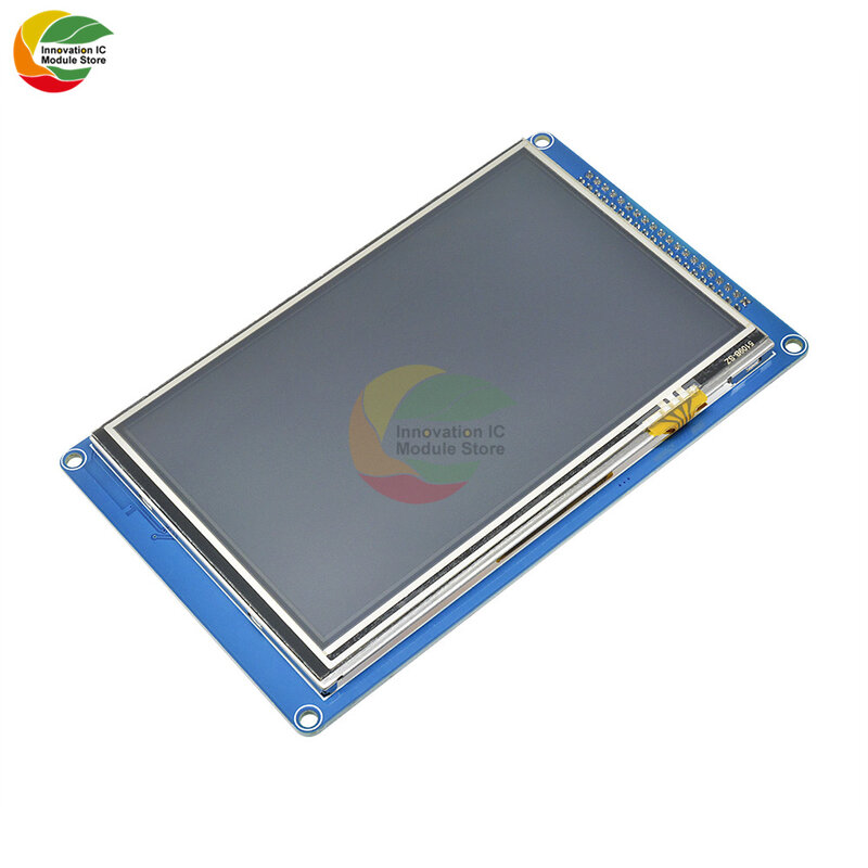 Ziqqucu-Módulo de pantalla LCD TFT SSD1963 de 5,0 "y 5,0" con pantalla táctil, resolución de 800x480 para Arduino AVR STM32, módulo ARM
