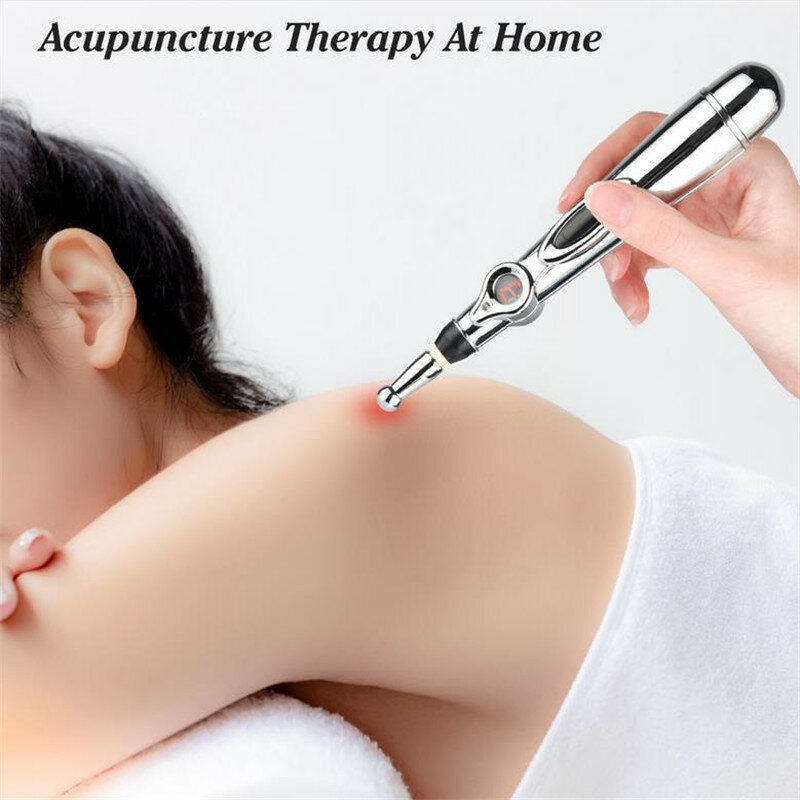 New Electric Meridians Laser Therapy Heal Massage Pen Electronic Acupuncture Pen Meridian Energy Pen Relief Pain Tool 30#