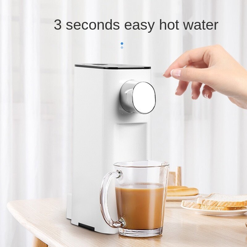 Máquina de água potável inteligente, água quente e quente para viagem, pequena, portátil, 3 segundos