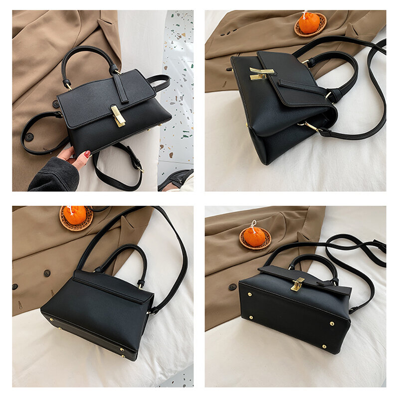 Fashion Handbags for Women Luxury Shoulder Bag High Quality Soft Leather Crossbody Bags Designer New Elegant Handbag Sac A Main