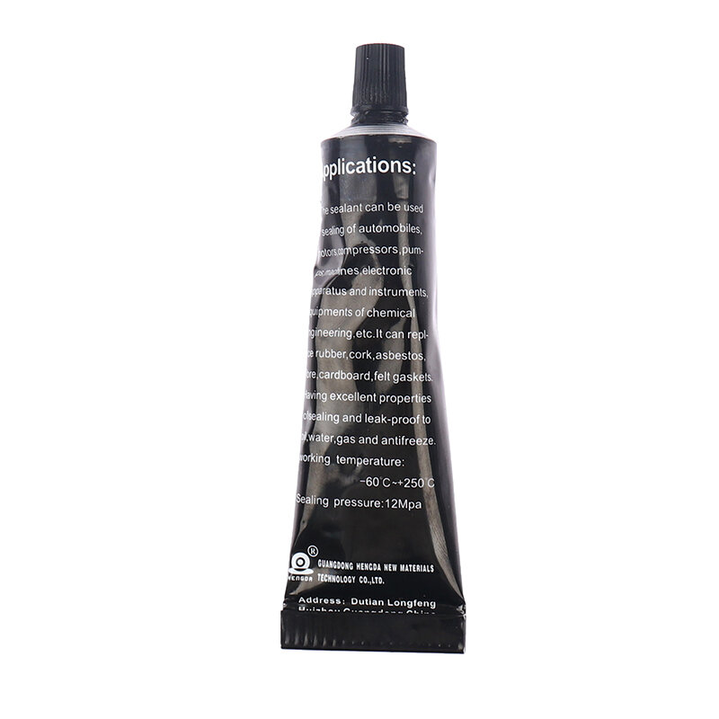 55g K-586 Black Silicone Free-Gasket Waterproof To Oil Resist High Temperature Sealant Repairing Glue