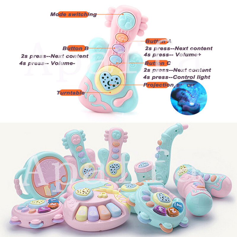 신생아 손 벨 아기 딸랑이 장난감, 0-12 개월 유아 디지털 그래픽 인지, 유아용 조기 교육 장난감