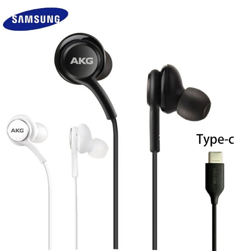 Samsung AKG Earphones IG955 Type-c In-ear With Mic Wire Headset For Galaxy Samsung S20 Note10 Huawei Xiaomi Smartphone