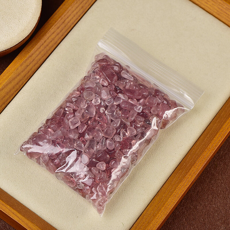 Luzem naturalne przetwarzanie kryształów i kamienia kwarc różowy ametyst labradoryt akwarium dekoracyjne granulki żwiru akcesoria DIY