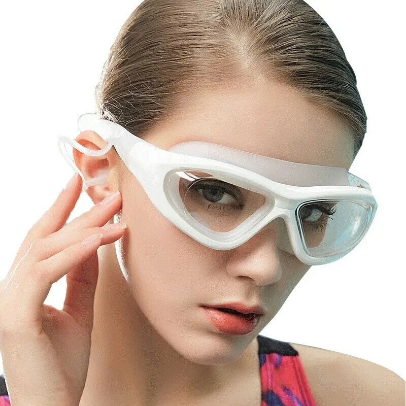 protección UV antiniebla e impermeable para buceo nuevas Gafas de natación profesionales ajustables para hombre y mujer 