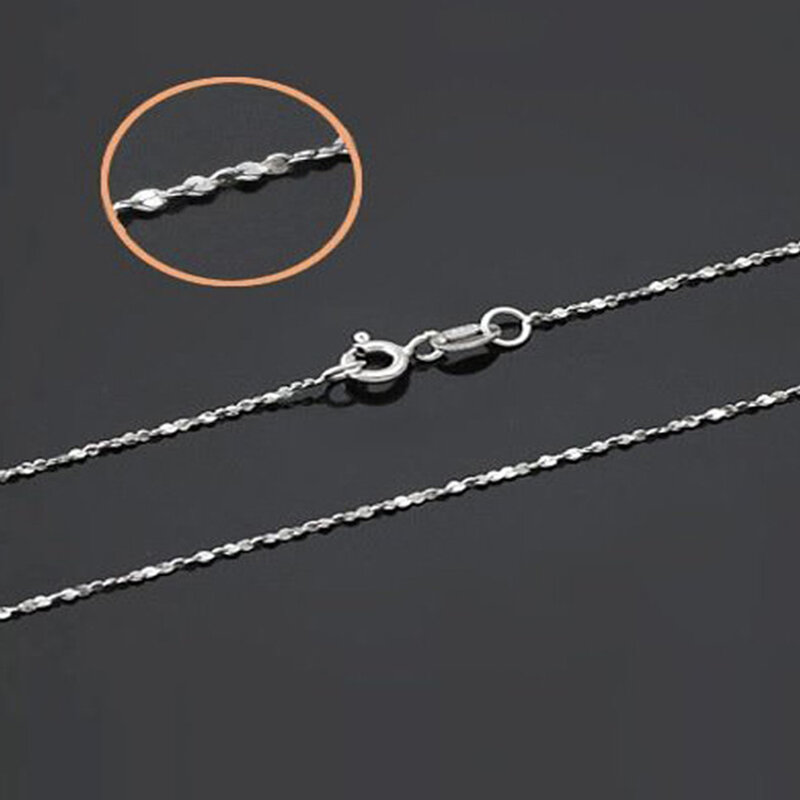 New 925 sterling silver New Jewelry Women 's Fashion Jewelry Chain Necklace Short Necklace Aaccessories high - end wholesale