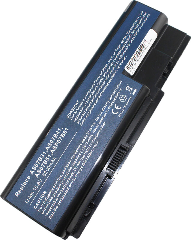 Batterie d'ordinateur portable Acer Aspire, modèle AS07B31, AS07B32, AS07B41, AS07B42, AS07B51, AS07B52, AS07B71, AS07B72, AS07B31, AS07B51, AS07B61, 5520 et 5310