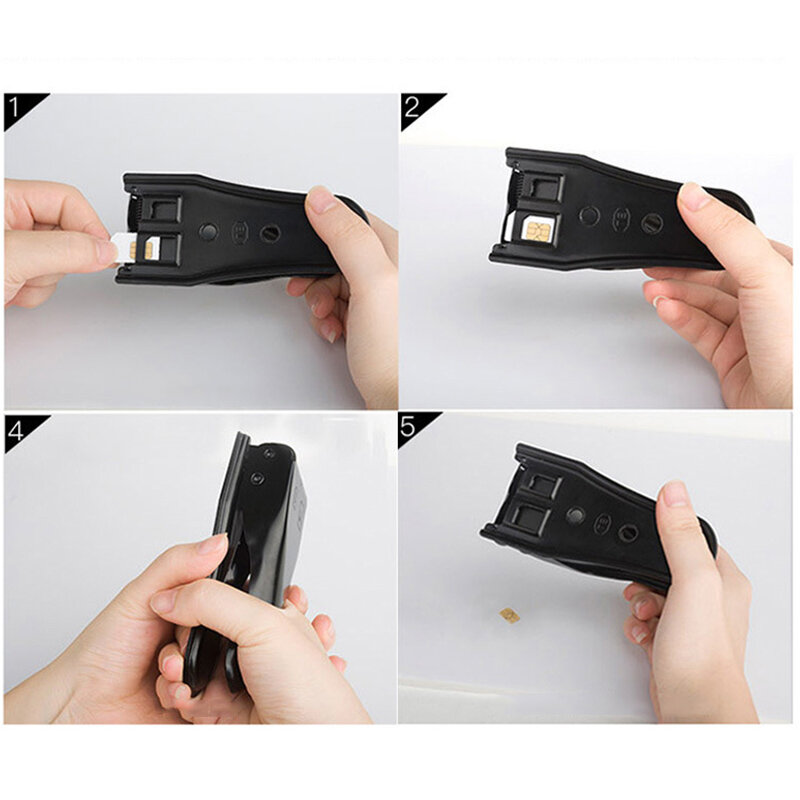 3 In 1 Micro/Standard zu Nano SIM Karte Cutter Werkzeug für Apple iPhone 6/7/8 Samsung KQS8