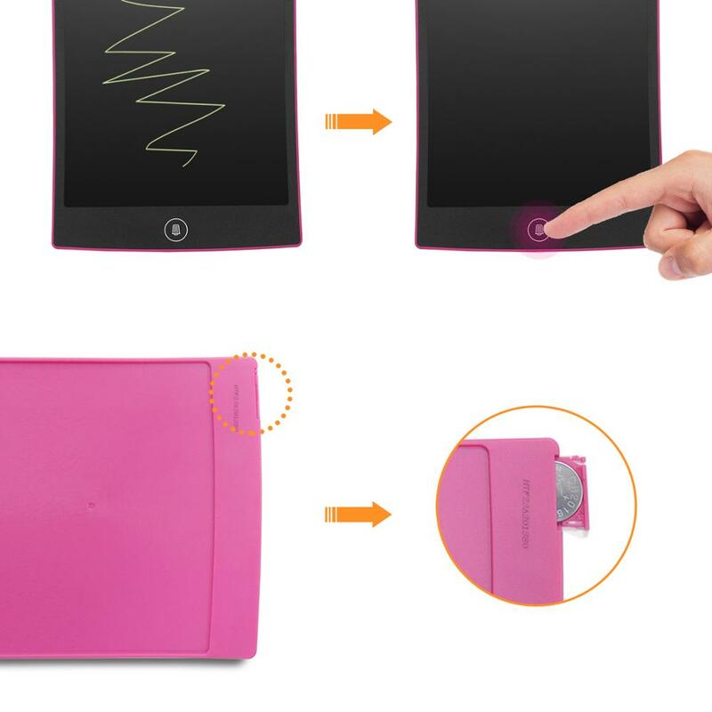 NEWYES-Tableta de escritura LCD de 8,5 pulgadas, digital, de dibujo, almohadillas de escritura, tipo pizarra electrónica portátil, ultrafina