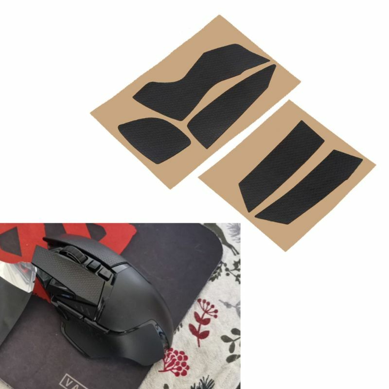 Hotline Games Mouse Skates Side Stickers Anti-slip Tape For logitech G502 Mouse Drop shipping