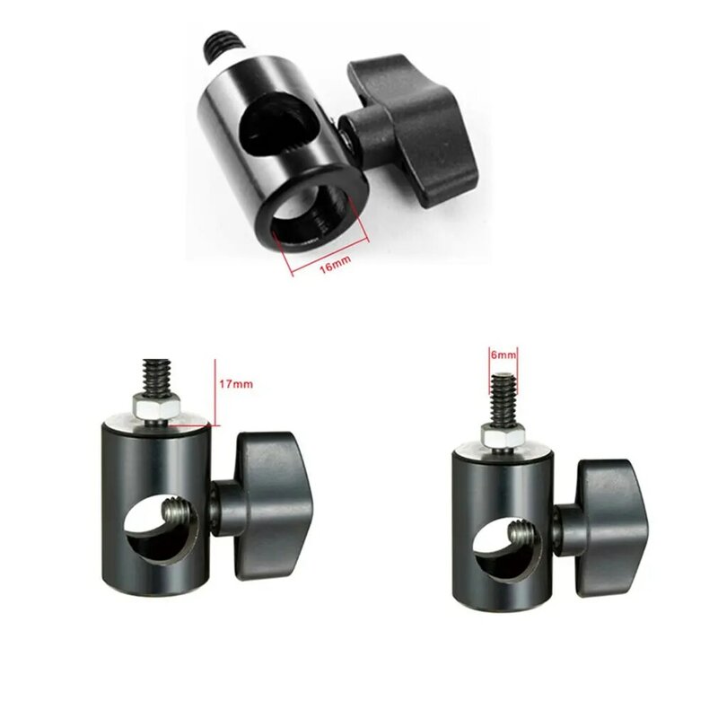 Adaptador de rosca Speedlite de Metal Universal duradero, tornillo de fijación con soporte para lámpara con montaje de tornillo giratorio
