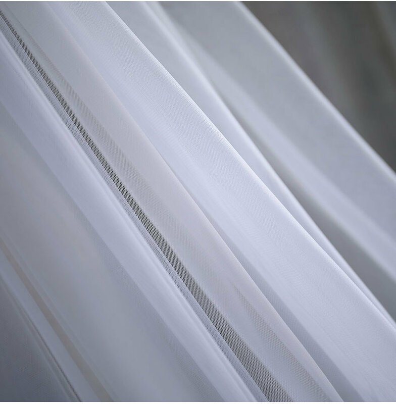 Barato véu de noiva longo uma camada véu de noiva com pente véu catedral para noiva velo de novia barato acessórios de casamento 300cm