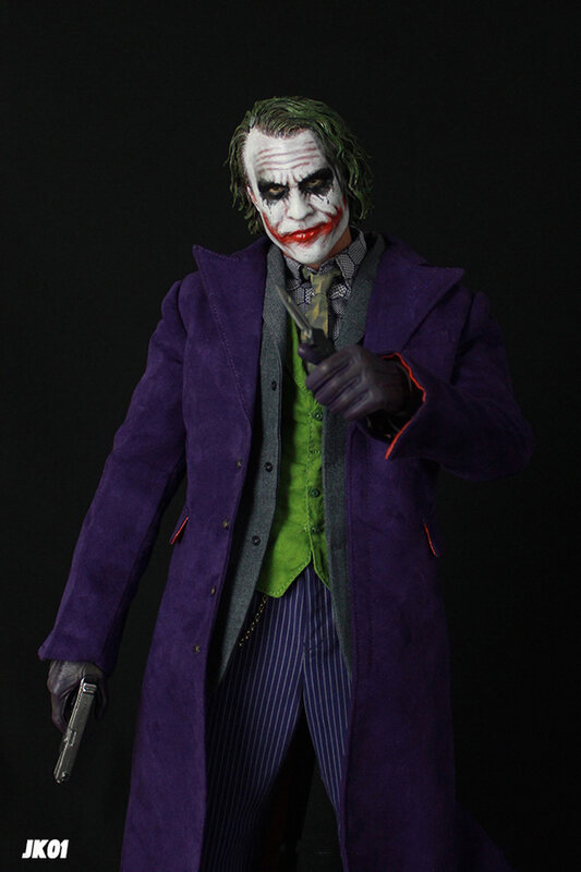 1/4th 18" Batman The Joker  MAX TOYS JK01 Heath Ledger Head & Clothing Suits 