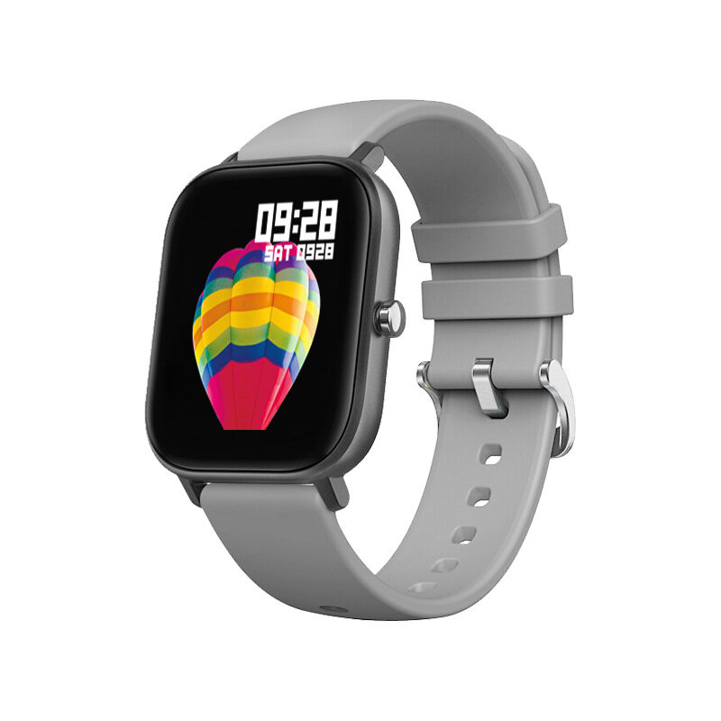 P8 Smart Watch Heart Rate And Blood Pressure Monitoring 1.4 Inch HD Full Touch Screen Multimotion Custom Dial