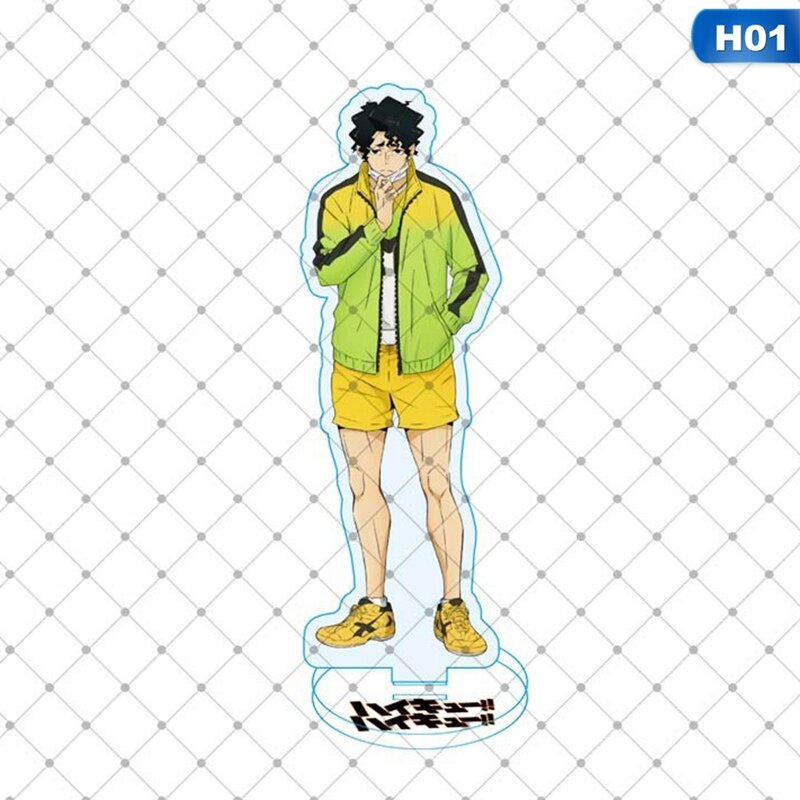 Anime Haikyuu!! Figures Desk Plate Models Anime Acrylic Stand Model Toys Training Camping Action Figures Activities Desk Decor