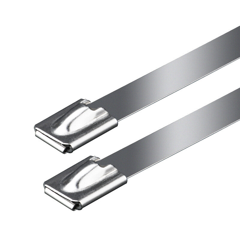 Новейшие многофункциональные металлические застежки-молнии для кабелей из нержавеющей стали 100 шт.