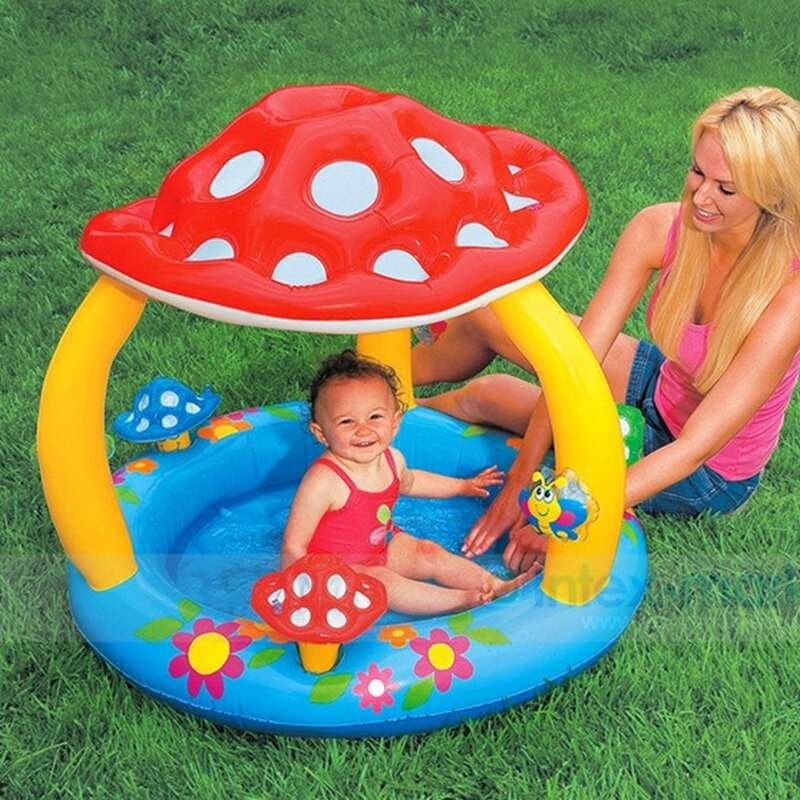 Oloey inflável piscina do bebê portátil ao ar livre crianças bacia banheira dobrável crianças piscina do bebê jogar água