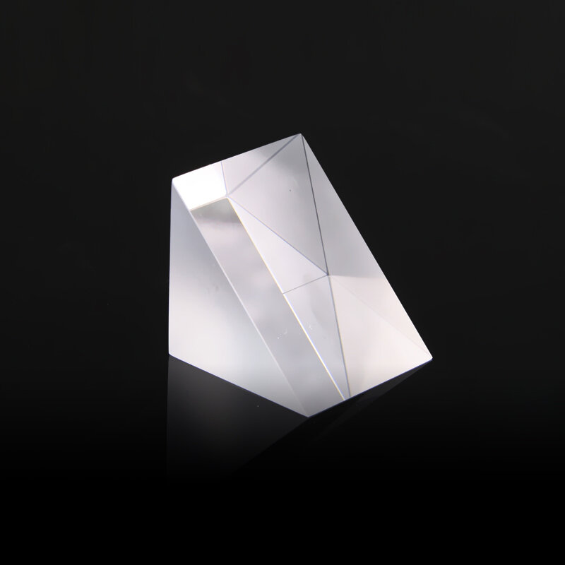 Verre optique, prisme triangulaire de réfraction à Angle droit, 15x15x12MM