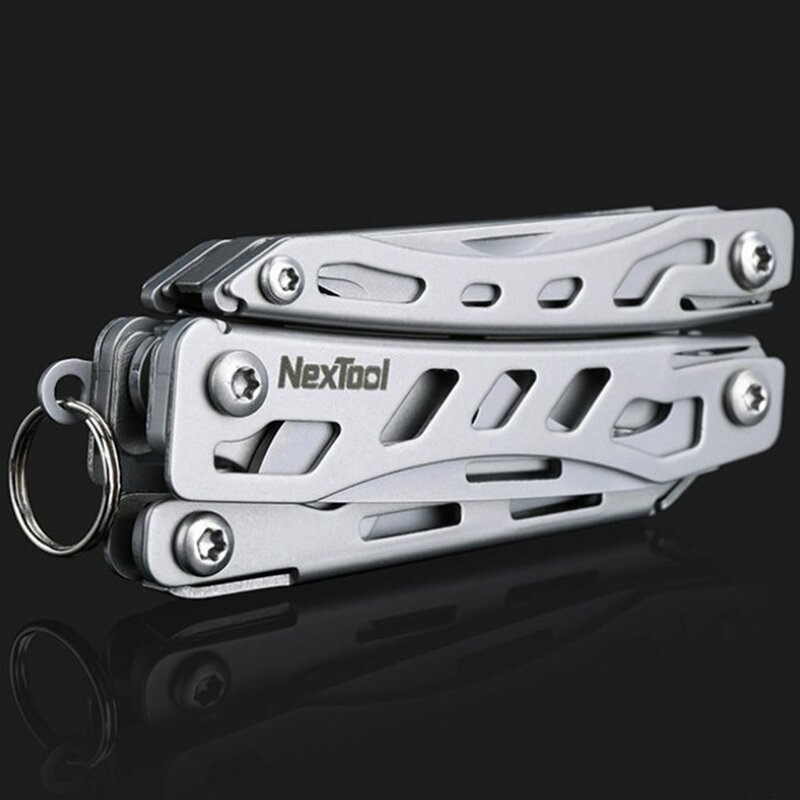 NexTool-Herramienta de mano plegable Mini 10 en 1, multifuncional, EDC, destornillador, alicates, Abrebotellas para exteriores, NE20052
