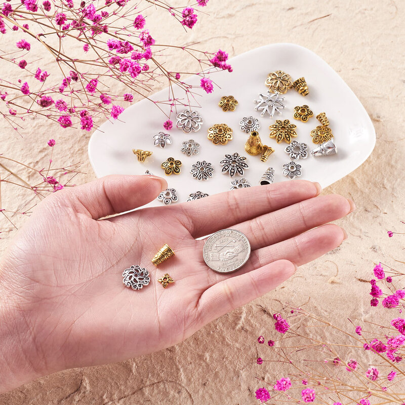 Tibétain Papillon Perles 17 x 20 mm argent antique 10 Pcs Art Hobby À faire soi-même Bijoux