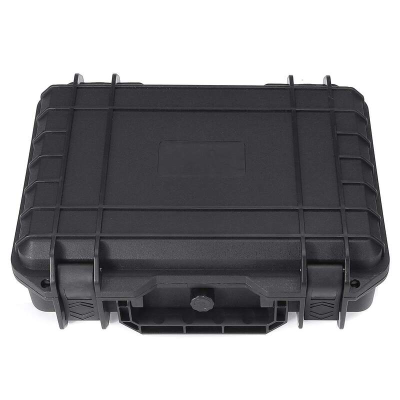 Protective Safety Instrument Tool Box Waterproof Shockproof Storage Toolbox Sealed Tool Case Impact Resistant Suitcase Sponge