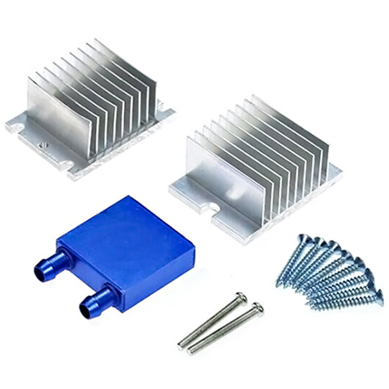 1 Set Mini Airconditioner Diy Kit Thermo-elektrische Peltier Koeler Koeling Cooling System + Ventilator Voor Thuis Tool
